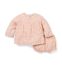 HATCH X Janie and Jack Baby Ditsy Floral Matching Set