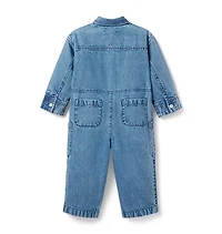HATCH X Janie and Jack Denim Jumpsuit