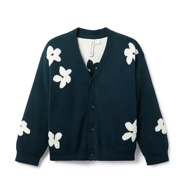 HATCH X Janie and Jack Floral Cardigan