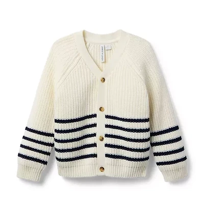 HATCH X Janie and Jack Striped Cardigan