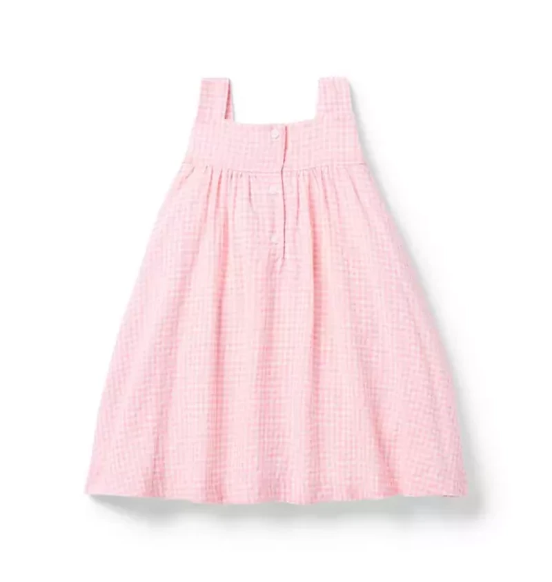 Baby Seersucker Gingham Dress