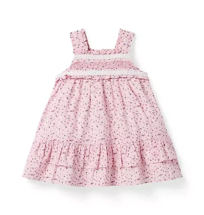 Baby Ditsy Floral Ruffle Dress