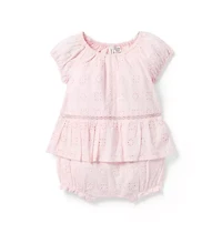 Baby Floral Eyelet Romper