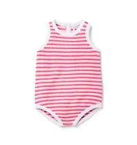 Baby Striped Sweater Romper