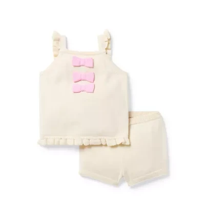 Baby Bow Matching Set