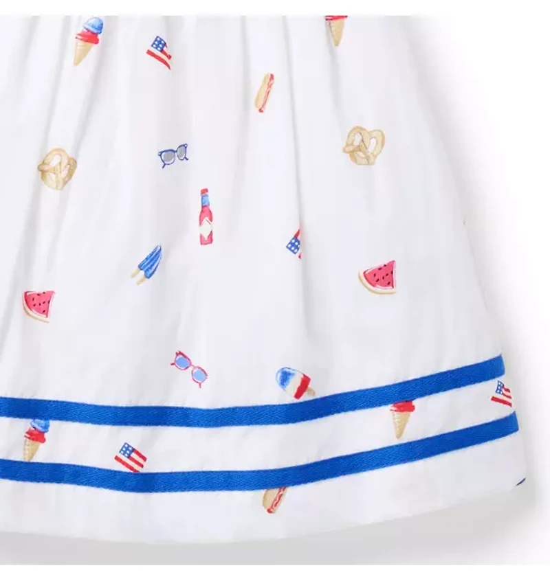 Baby Americana Picnic Sailor Dress