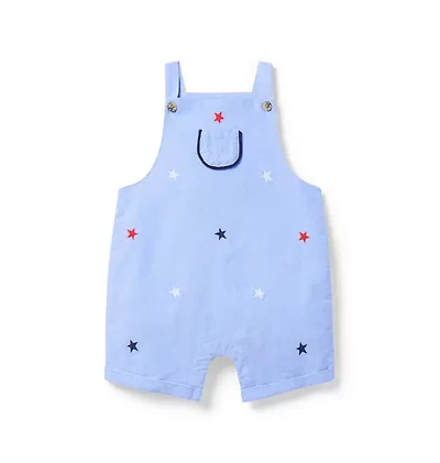 Baby Embroidered Stars Overall