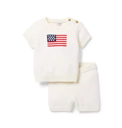 The Flag Matching Baby Set