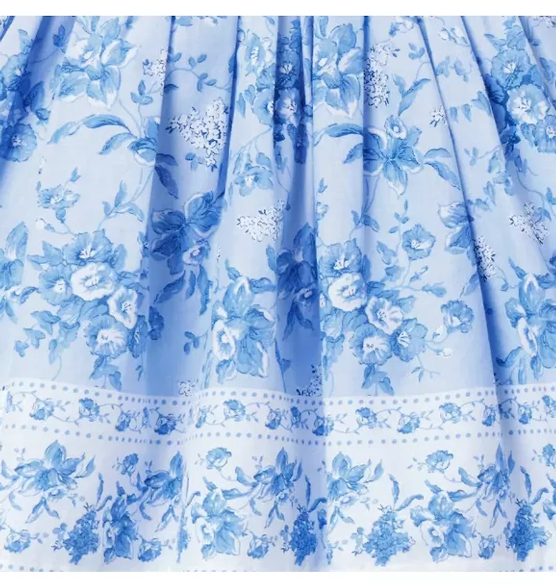 Baby Floral Border Print Dress