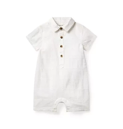 Baby Embroidered Romper