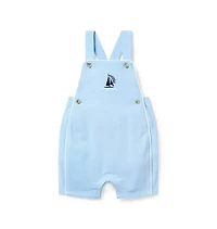 Baby Embroidered Sailboat Overall