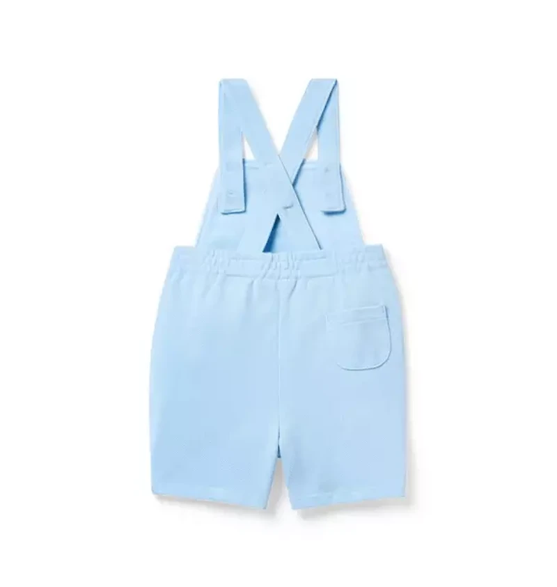 Baby Embroidered Sailboat Overall