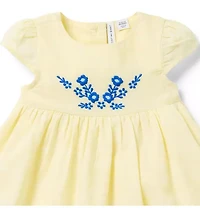 Baby Embroidered Floral Dress