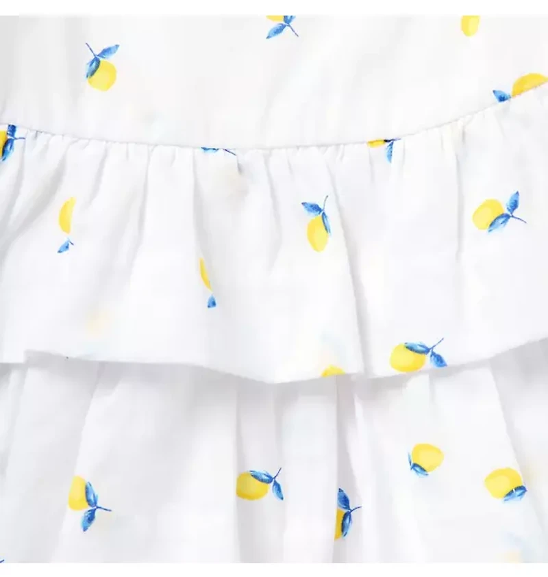 Baby Lemon Ruffle Matching Set