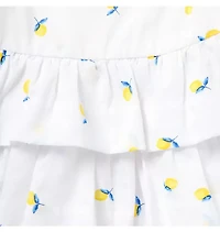 Baby Lemon Ruffle Matching Set