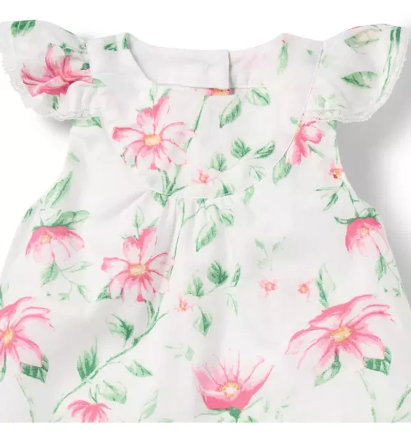 Baby Floral Matching Set