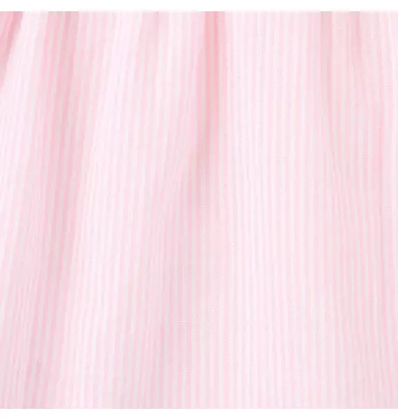Baby Striped Pintuck Matching Set