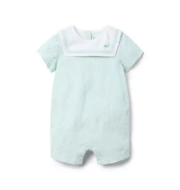 Baby Striped Sailor Romper