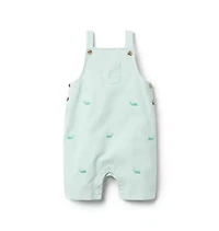 Baby Embroidered Whale Overall