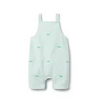 Baby Embroidered Whale Overall