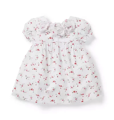 Baby Floral Rosette Dress