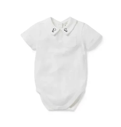 PEANUTS™ Snoopy Embroidered Baby Bodysuit