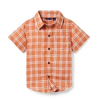 Plaid Linen Shirt