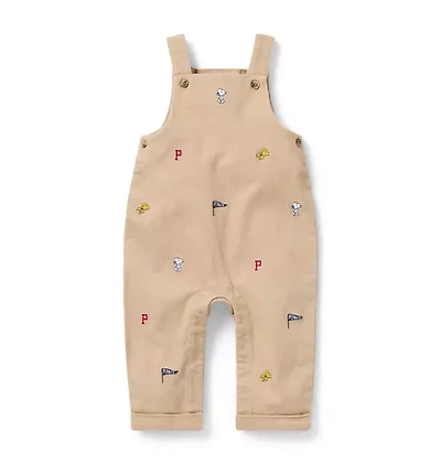 PEANUTS™ Embroidered Baby Overall