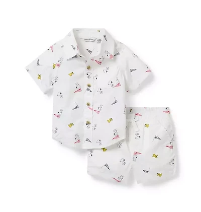 PEANUTS™ Cabana Matching Baby Set