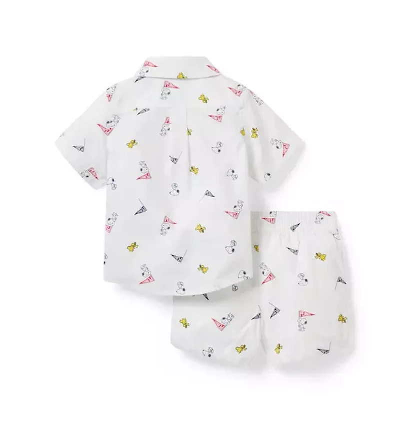PEANUTS™ Cabana Matching Baby Set