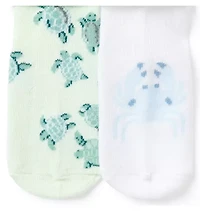 Baby Turtle And Crab Sock 2-Pack