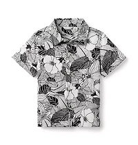 The Palm Bloom Poplin Shirt