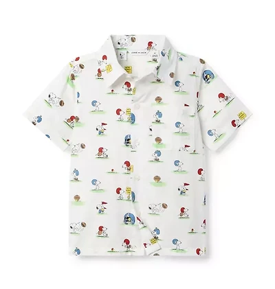 PEANUTS™ Football Poplin Shirt