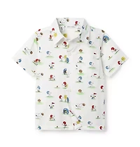 PEANUTS™ Football Poplin Shirt