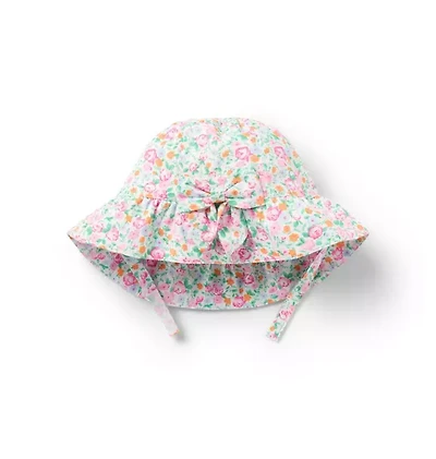 Baby Ditsy Floral Sun Hat