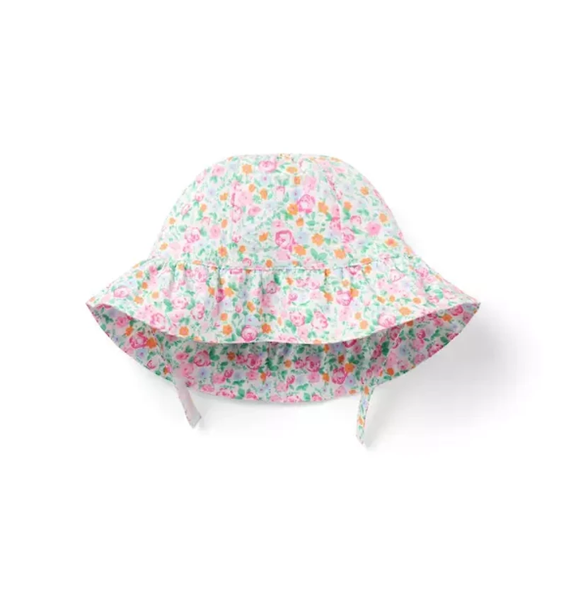Baby Ditsy Floral Sun Hat