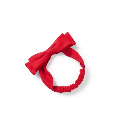 Baby Ponte Bow Soft Headband