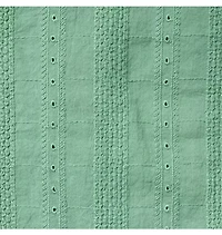 The Eyelet Stripe Cabana Shirt