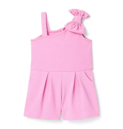 Bow Shoulder Romper