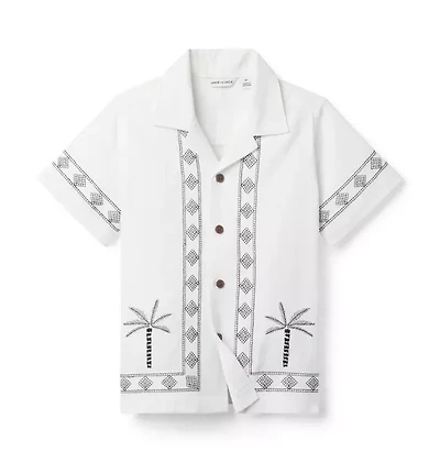 The Embroidered Cabana Shirt