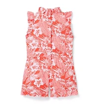 Floral Ruffle Romper