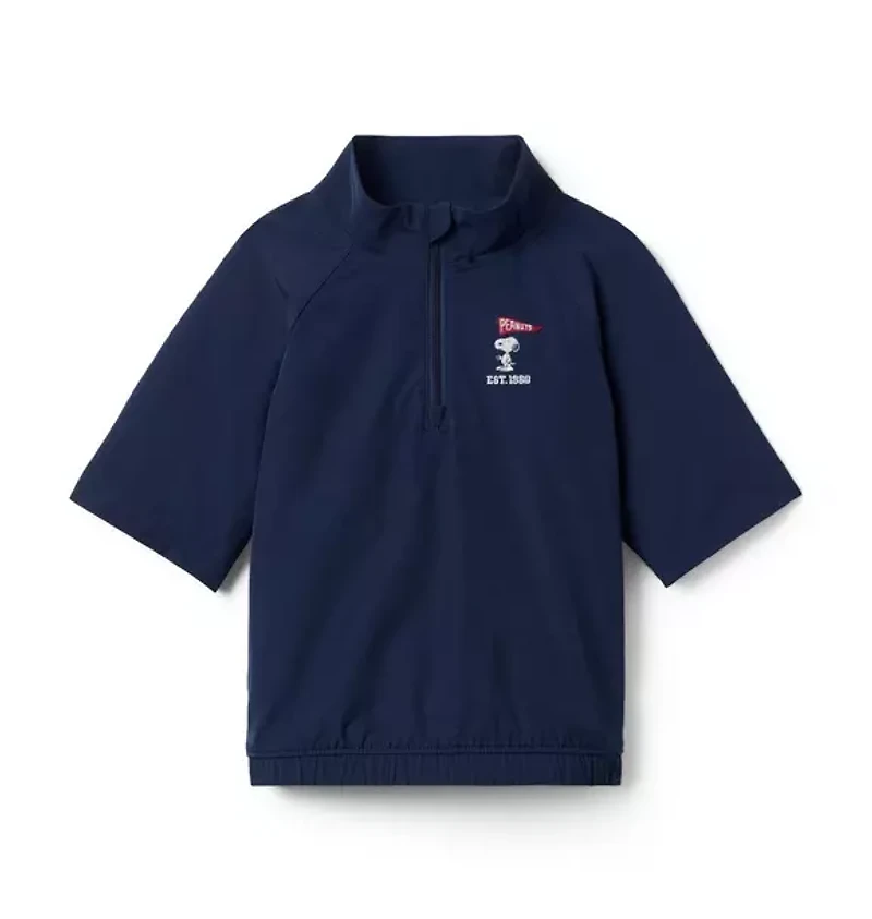 PEANUTS™ Snoopy Half Zip Tee