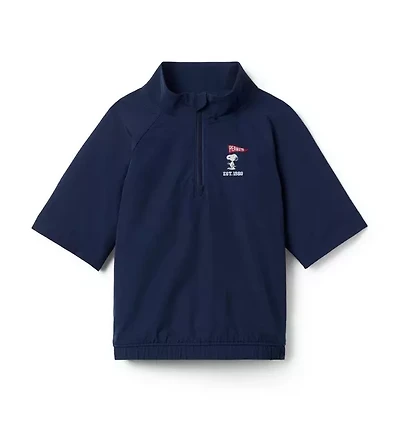 PEANUTS™ Snoopy Half Zip Tee