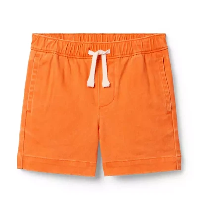 Twill Pull-On Short