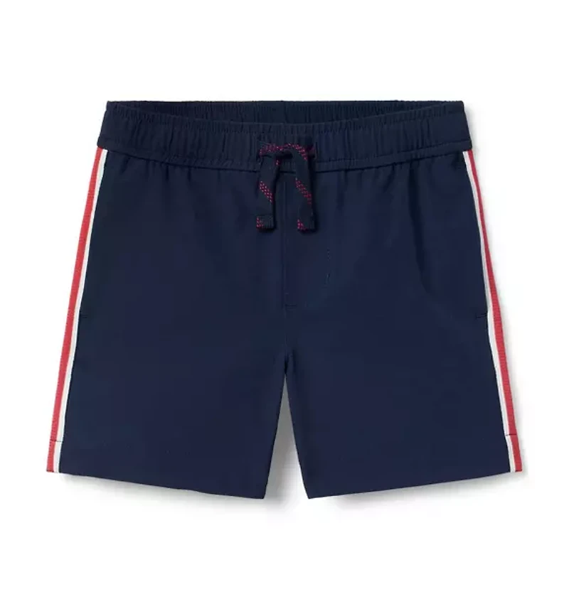 Athletic Stripe Short