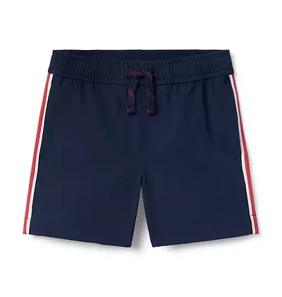 Athletic Stripe Short