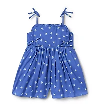 Lemon Bow Romper
