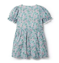 Ditsy Floral Pintuck Romper