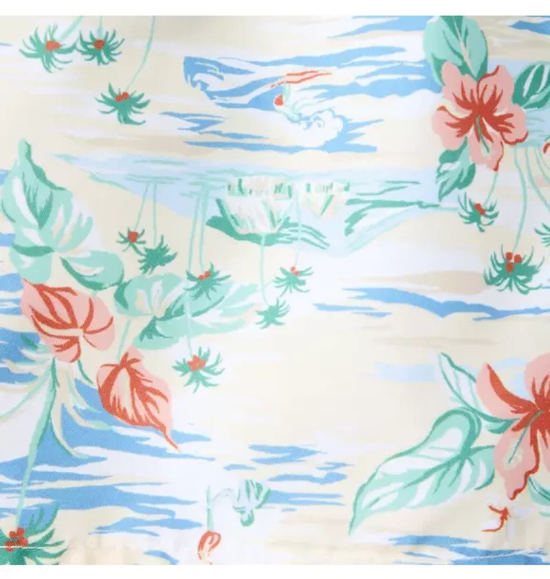 Recycled Island Floral Swim Trunk