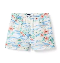 Recycled Island Floral Swim Trunk
